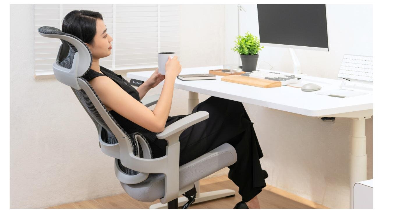 Ghế công thái học GAMI Core Black (Lưng lưới, đệm)