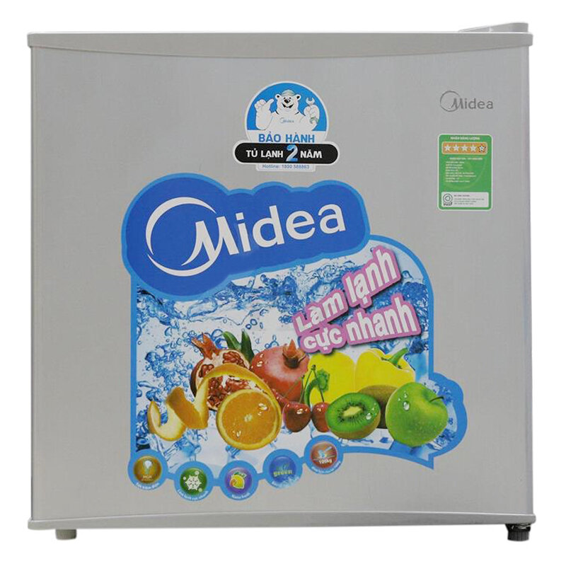 Tủ lạnh Midea HS-65SN - 65 Lít (Ghi) Tủ lạnh Midea HS-65SN - 65 Lít (Ghi)