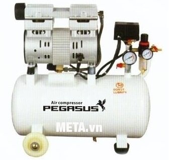 Máy nén khí không dầu, giảm âm Pegasus TM-OF750-25L (1HP)