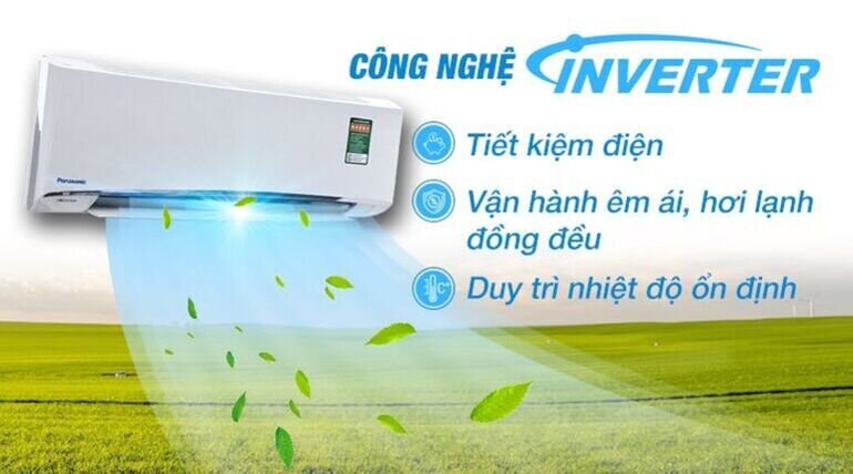 Điều hòa Panasonic Inverter 7000 BTU 2 chiều CS-MRZ20WKH-8 gas R-410A