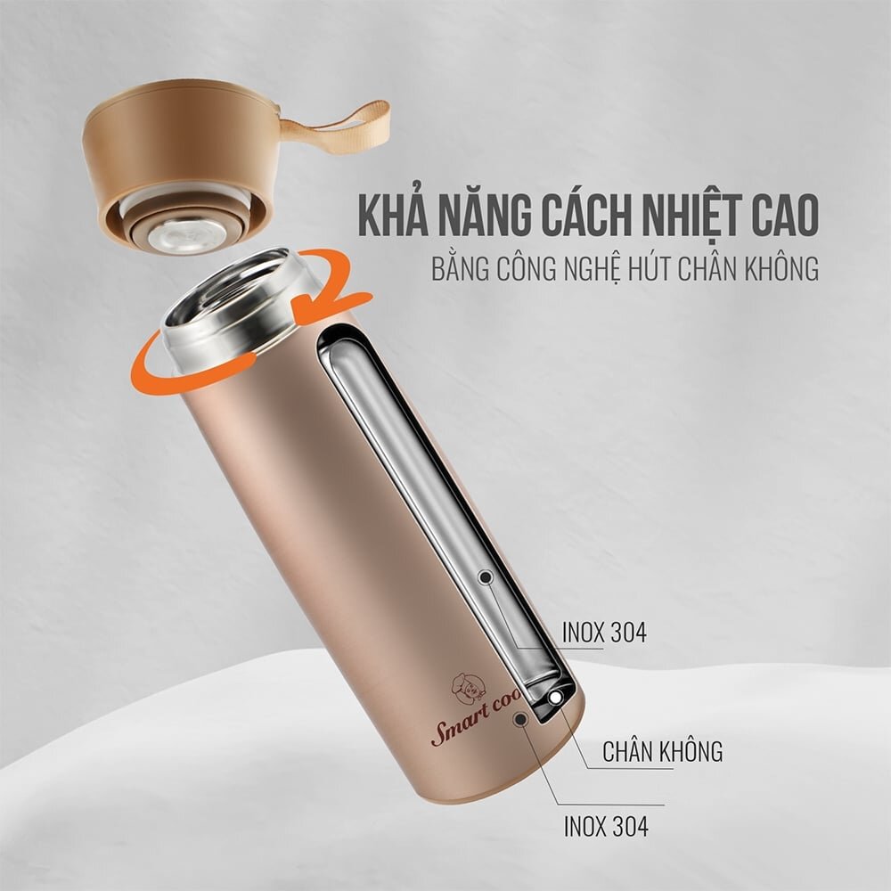 Bình giữ nhiệt Inox cách nhiệt bằng chân không Bình giữ nhiệt Inox