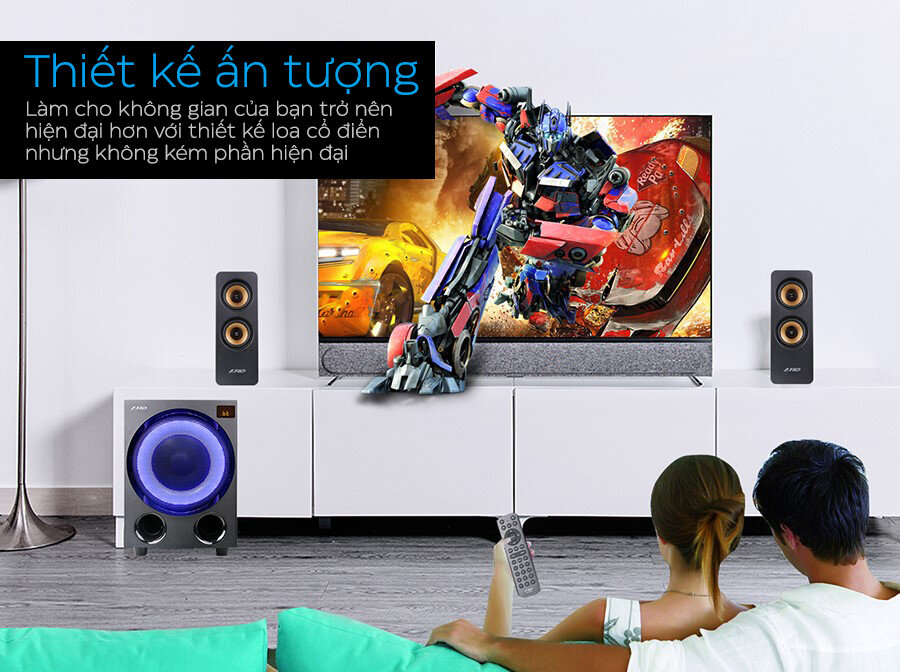 Loa Fenda F770X Bluetooth, 2.1, FM, USB, Optical, Plug & play