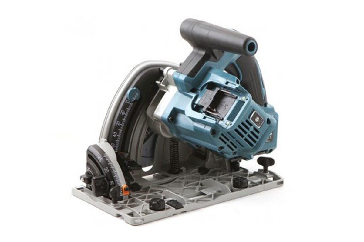 Máy cưa đĩa cắt sâu 165mm (BL/ AWS) pin 18Vx2 Makita DSP601ZU