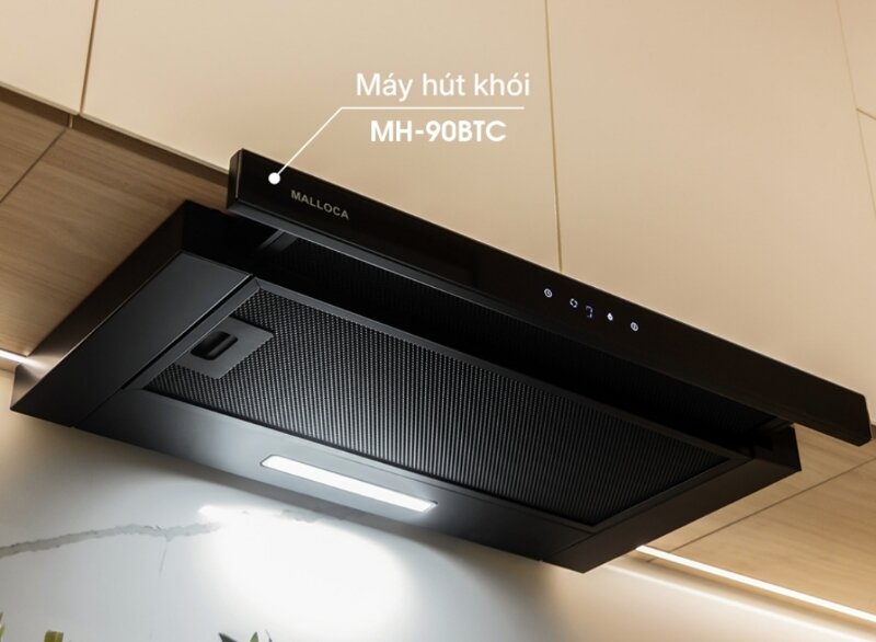 Máy hút mùi âm tủ Malloca MH 90BTC