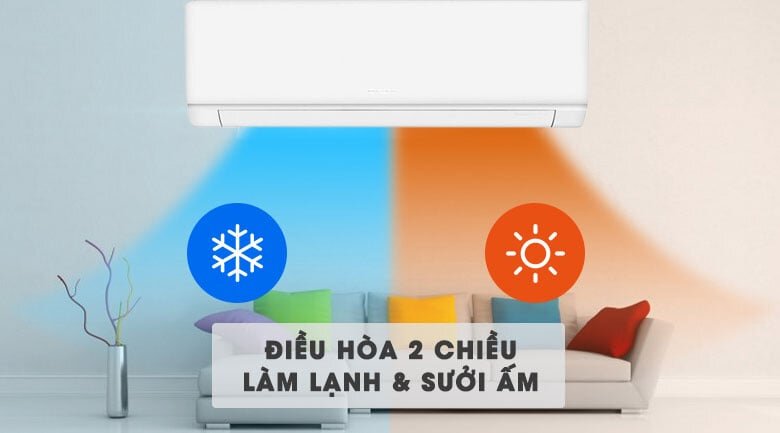 Điều hòa COSMO12HI có thiết kế hiện đại