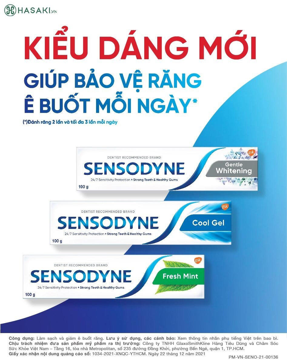 Dòng Sản Phẩm Kem Đánh Răng Sensodyne