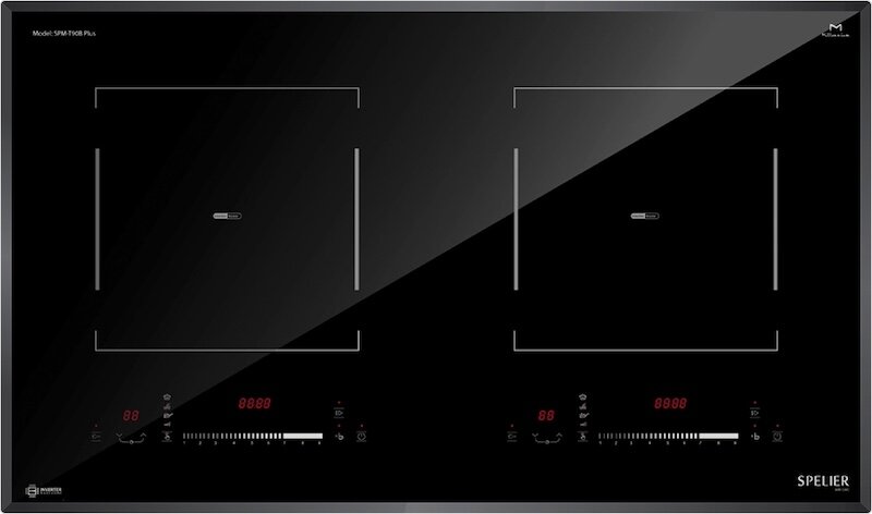 Bếp từ Spelier SPM-T90B Plus được trang bị công nghệ cảm ứng từ hiện đại,