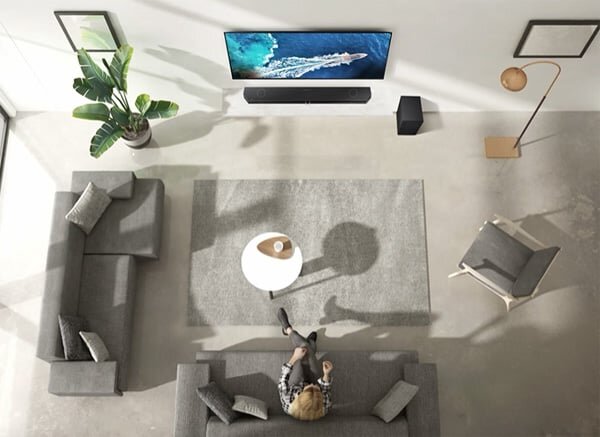 Công suất loa thanh Samsung HW-Q700B lên đến 320W