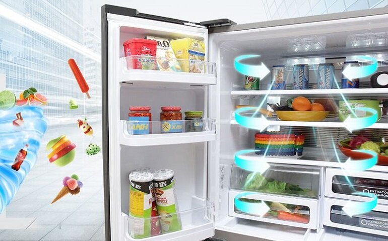 Tủ lạnh Sharp Inverter 362 lít SJ-FX420VG