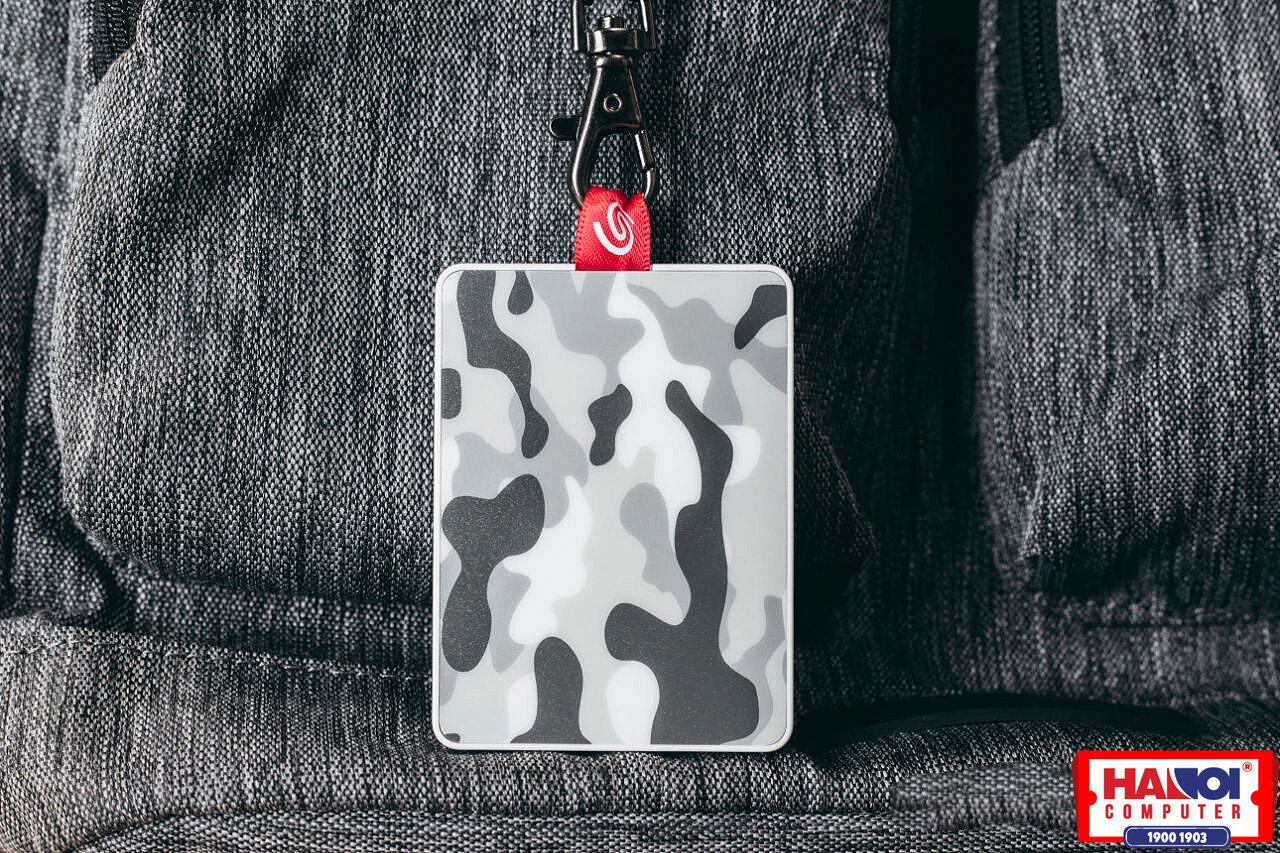 Ổ cứng gắn ngoài SSD 500GB USB 3.0 2.5 inch Seagate One Touch Camo Xám