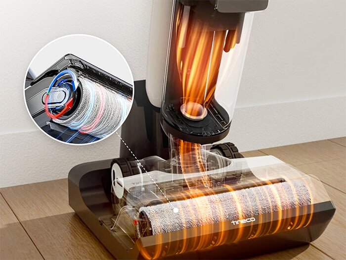 Máy hút bụi có công suất mạnh mẽ 