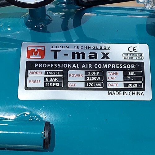 Máy Nén Khí T-Max TM-25L