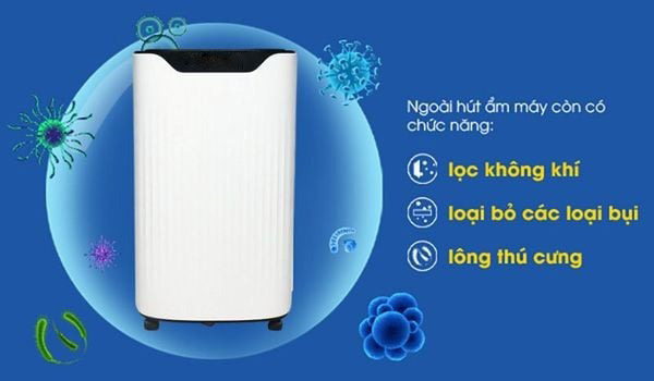 Máy hút ẩm Dorosin ER-612 3 Máy hút ẩm Airko ER-612 Ảnh 2