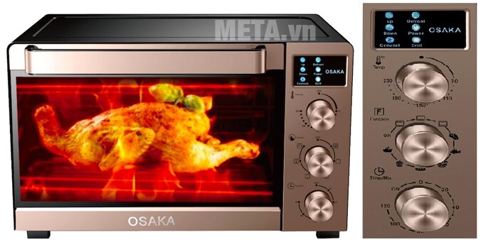 Lò nướng thùng Osaka TO-55LB 55 lít