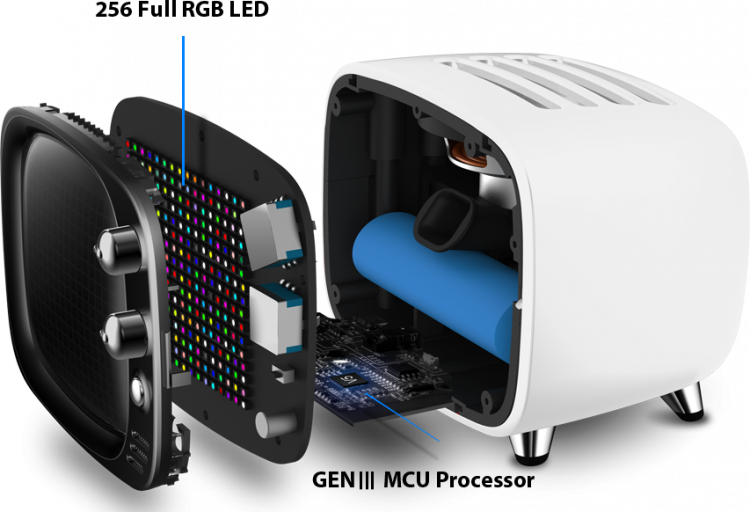 Loa Mini Bluetooth Divoom Tivoo Red Loa Mini Bluetooth Divoom Tivoo Red