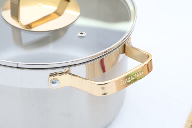 Nồi inox 3 đáy 22 cm Kangaroo KG159 Nồi inox 3 đáy 22 cm Kangaroo KG159