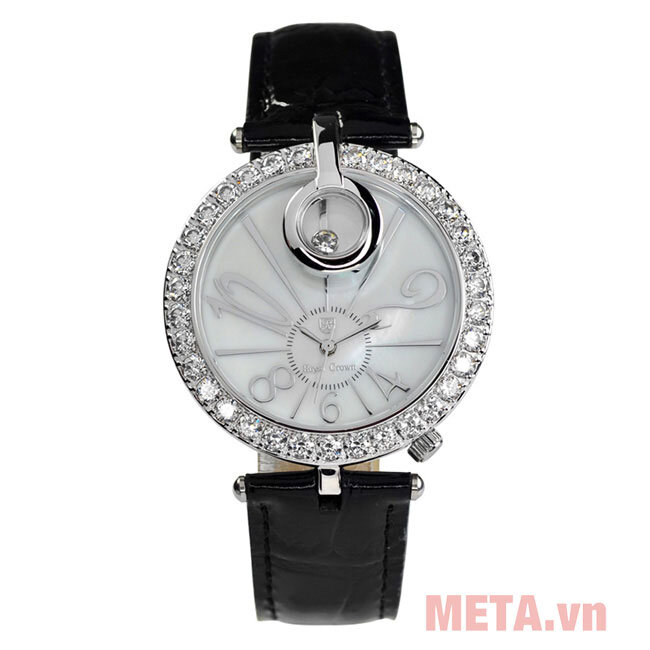 Đồng hồ nữ Royal Crown dây da 3850-ST