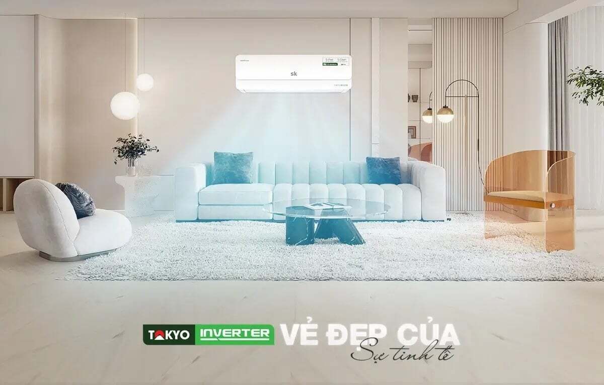 Điều hòa Sumikura Inverter 1 chiều 9.000 BTU APS/APO-092/TOKYO Điều hòa Sumikura Inverter 1 chiều 9.000 BTU APS/APO-092/TOKYO