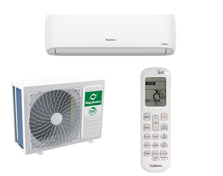 Điều hòa Nagakawa 24000 BTU 1 chiều Inverter NIS-C24R2H11 gas R-32