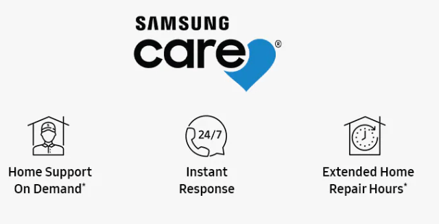 Tivi Samsung UA43DU7700KXXV 43 inch có tính năng Samsung Care