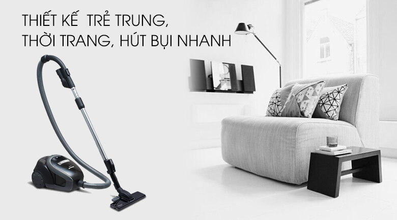 Máy Hút bụi Panasonic PAHB-MC-CL455KN46 2000 W Máy Hút bụi Panasonic PAHB-MC-CL455KN46 2000 W