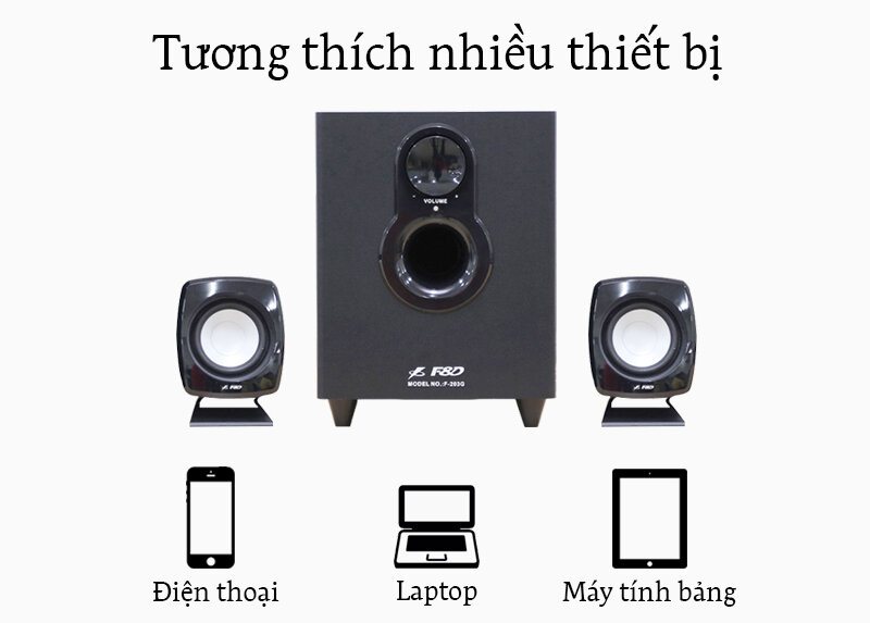 Loa vi tính Fenda F203G - 2.1 Loa vi tính Fenda F203G - 2.1
