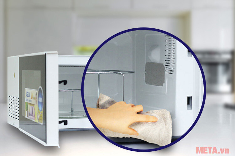 Lò vi sóng Aqua AEM-G1125W (17 lít)