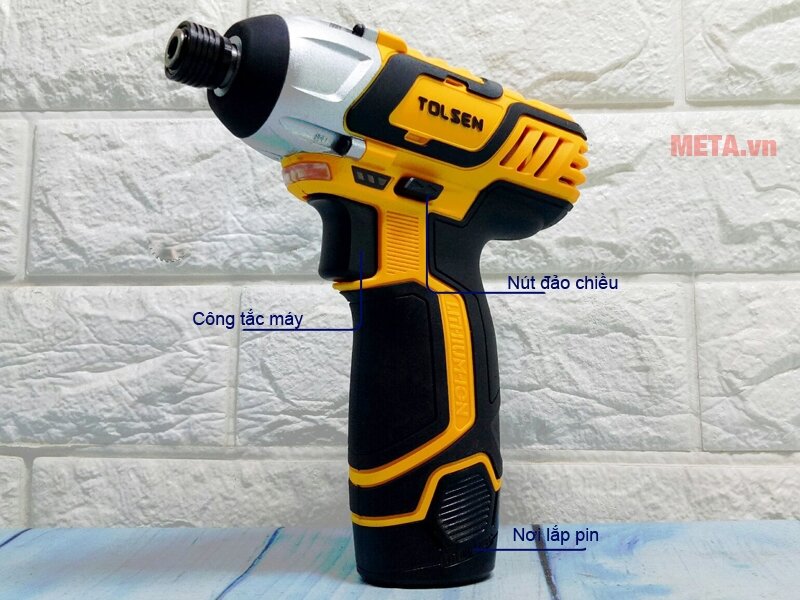 Máy vặn vít pin Tolsen 79025 Máy vặn vít pin Tolsen 79025