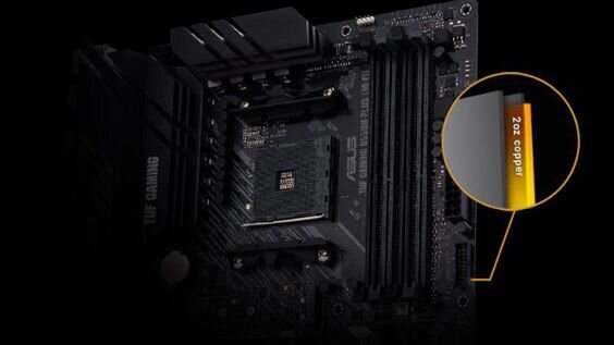 Mainboard TUF Gaming B550M-Plus WiFi (ảnh 4)