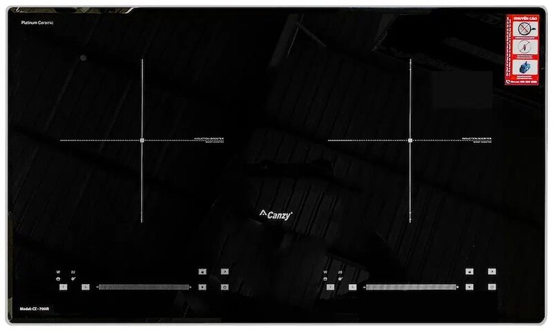 Bếp từ đôi Canzy CZ 700IR được tích hợp nhiều tính năng an toàn và tiện ích