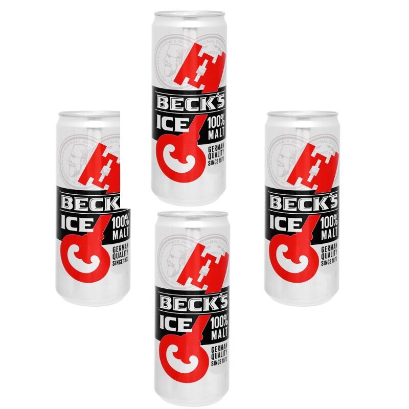 Bia Beck's Ice thùng 24 lon x 330ml