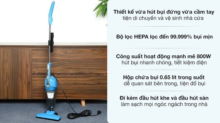 Máy hút bụi Midea MVC-16T-B