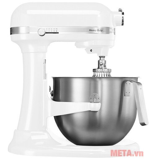 Máy trộn đa năng bát nâng 6.9 lít KitchenAid 5KSM7590WWH - Màu trắng
