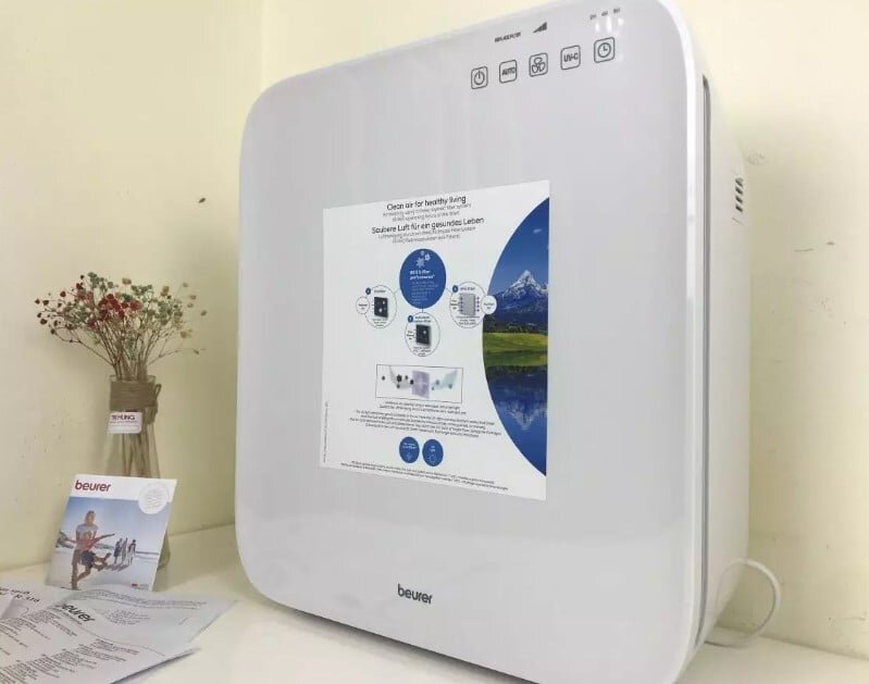 Máy lọc không khí Beurer LR310 có kích thước nhỏ gọn