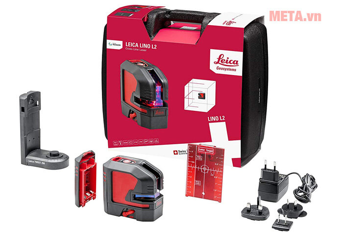 Máy cân mực laser Leica LINO L2 (Li-ion) New