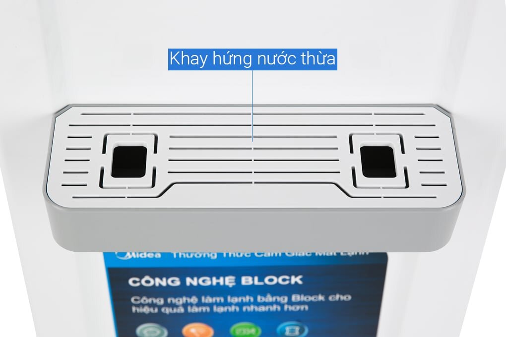 Máy làm nóng lạnh nước Midea YL1932S có khay hứng nước thừa