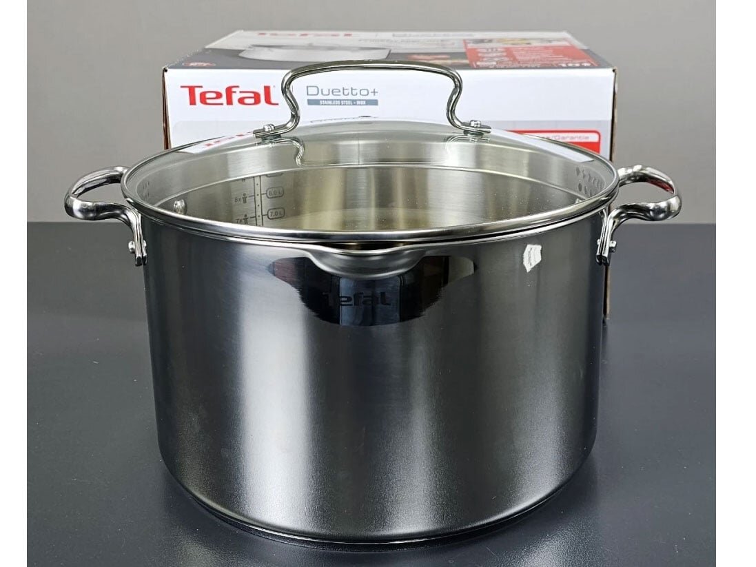Nồi inox thân cao Tefal Duetto Plus 28cm G7196455 Nồi inox thân cao Tefal Duetto Plus 28cm G7196455