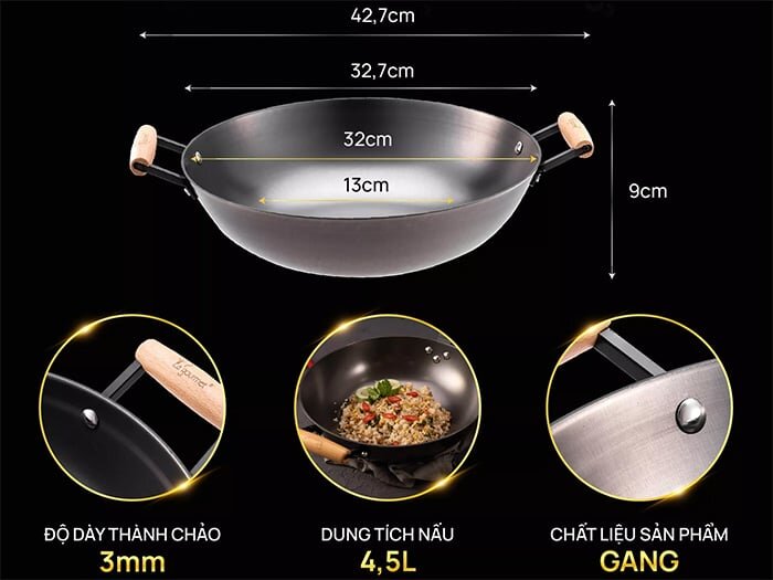 Cấu tạo của chảo Cấu tạo của chảo