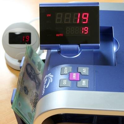Máy đếm tiền Silicon MC-2300