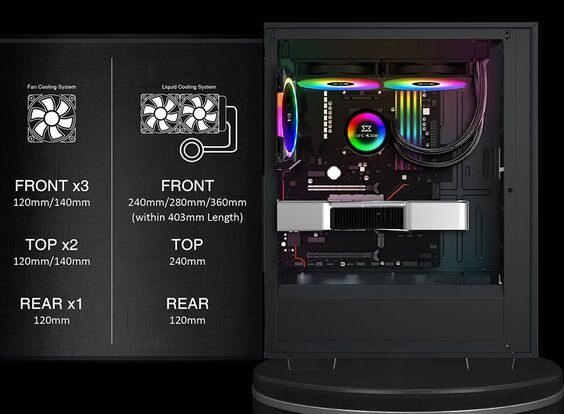 Vỏ Case Xigmatek LUX E 3FX (Ảnh 3)