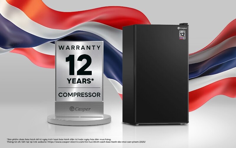 Tủ lạnh Casper 95 lít RO-E95PGR