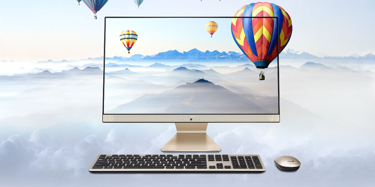 Máy tính All in one Asus V241EAK-BA126W Black