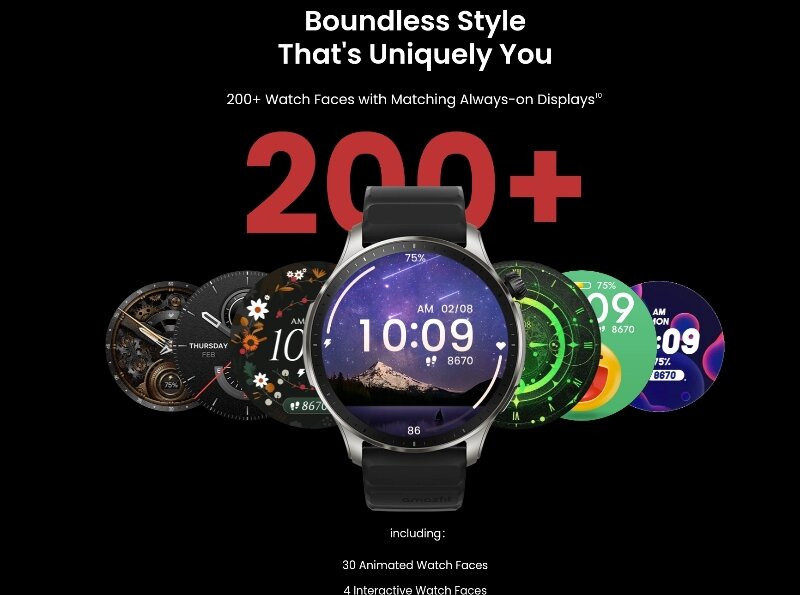Amazfit GTR 4 mặt đồng hồ
