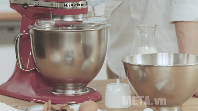 Máy trộn đa năng KitchenAid 5KSM150PSECD (màu đỏ cam - 4.8 lít)