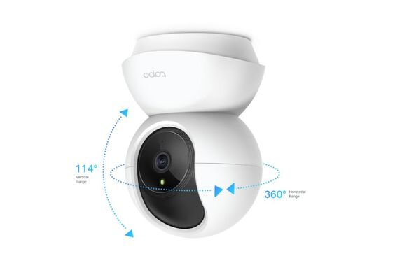 Khả năng quay góc rộng 360 độ của Camera Tapo TC70