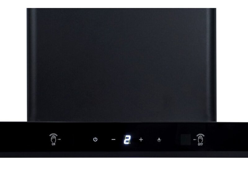 Máy hút mùi Iruka I-411 được trang bị bảng điều khiển cảm ứng dễ dàng sử dụng