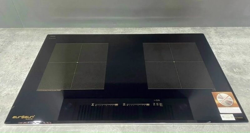 Bếp từ âm 2 vùng nấu Eurosun T888GE