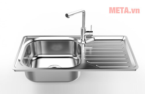 Chậu rửa bát Sơn Hà S79S sơn chống ồn (750x400mm) Chậu rửa bát Sơn Hà S79S sơn chống ồn (750x400mm)