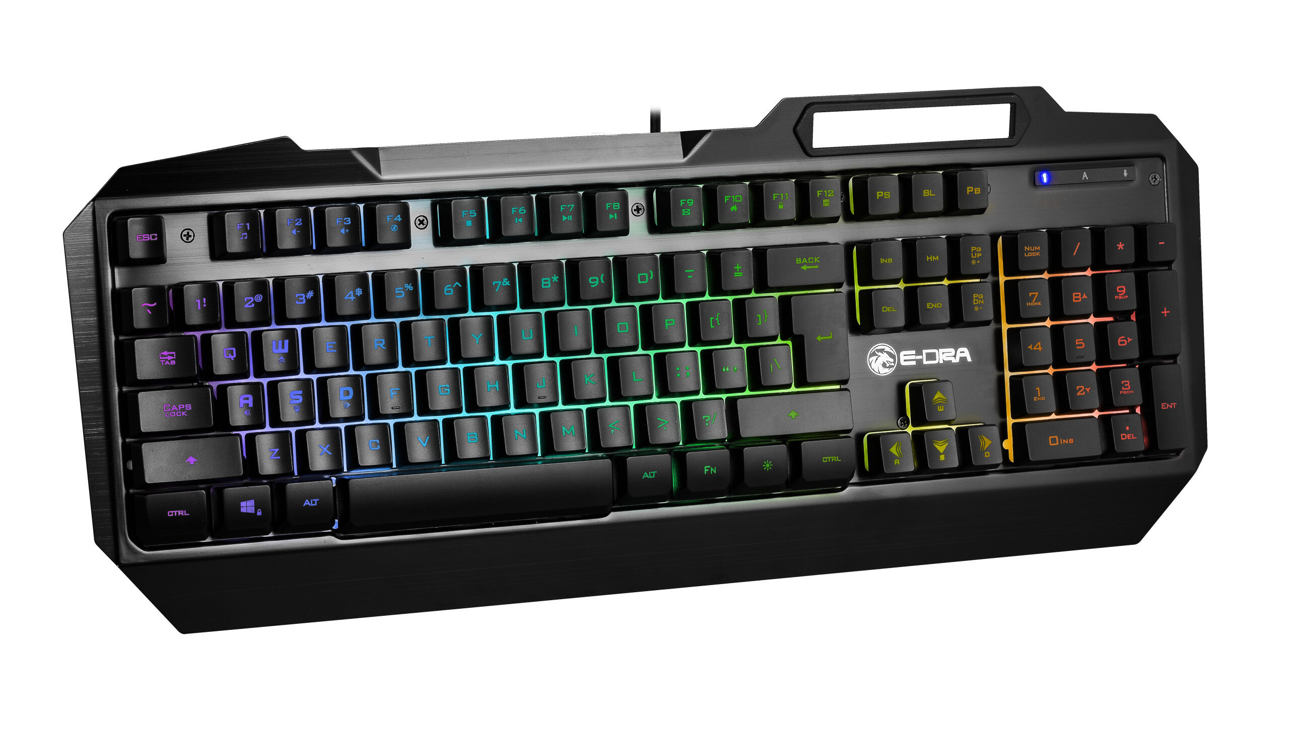 Bàn phím bán cơ E-Dra EK700 Gaming (Black) (USB)