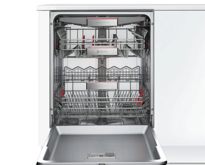 Máy rửa bát Bosch SMI67MS01E với đa dạng chương trình rửa (ảnh: Bosch).